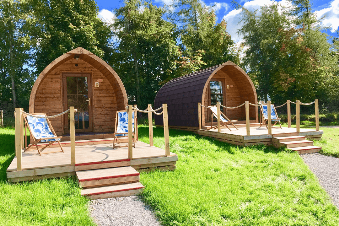 En-suite glamping pods